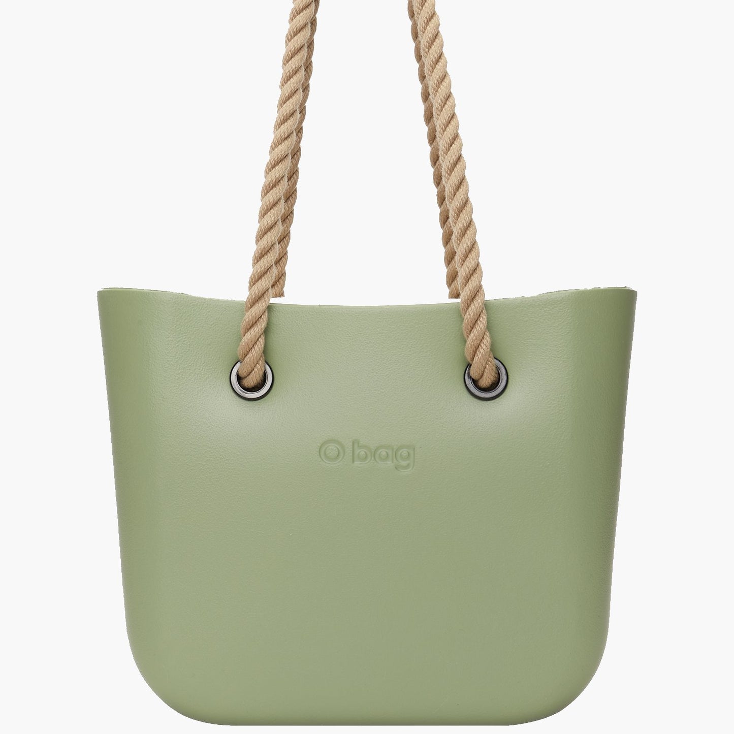 O bag mini with inner bag and rope handles