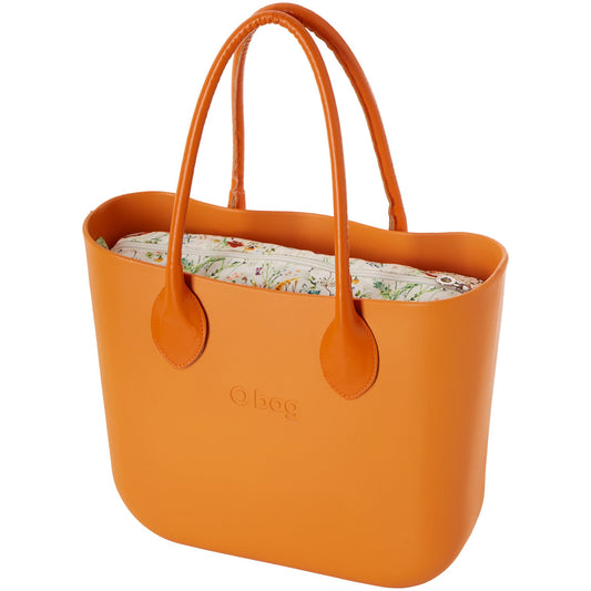 O bag mini with inner bag and eco leather handles