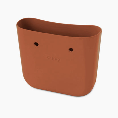 O bag with inner bag and eco leather handles