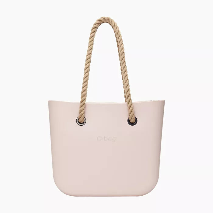 O bag mini with inner bag and rope handles