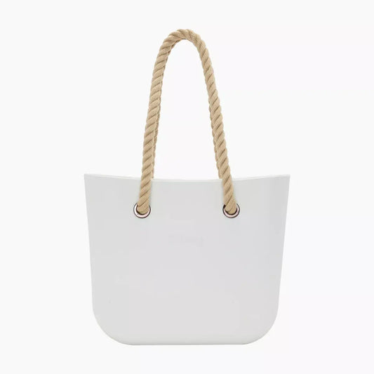 O bag mini with inner bag and rope handles